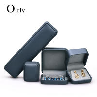 Ovav High-End กล่องแหวนหนังรอบมุมกล่องแหวนข้อเสนอแหวนสารภาพกล่องเครื่องประดับกล่องเครื่องประดับ