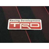 ป้าย TRD อลูมิเนียม racing development ขนาด 8 x 3 cm จำนวน 1 ชิ้น* **จบในร้านเดียว**จัดส่งไว