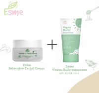 Esme Vegan Daily Sunscreen + Esme Intensive Facial Cream