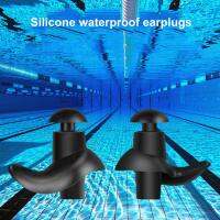 Bath Earplugs Easy to Wear Wear-resistant Assisted Swimming Ear Plugs with Storage Box Silicone Earplugs Swim Supply Accessories Accessories