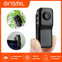 Onsmil กล้องขนาดเล็กบันทึกเสียงมินิกล้อง1080จุดเซ็นเซอร์ HD Night Vision เคลื่อนไหว DVR ไมโครกล้องกีฬา DV กล้องวิดีโอ