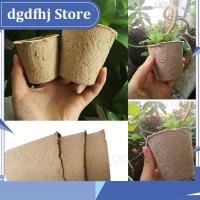 Dgdfhj Shop 6/8cm Plant Grow Pot Paper Nursery Cup Starters Garden Flower Pots Herb Vegs Kit Biodegradable Home Gardening Tools