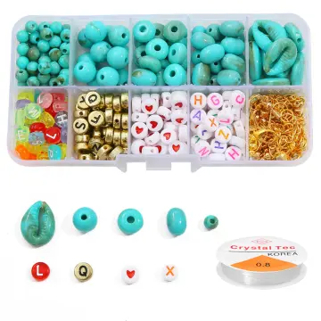 1900Pcs Bead Bracelet Making Kit Letter Bead Jewellery Making Kit Colorful  Sh