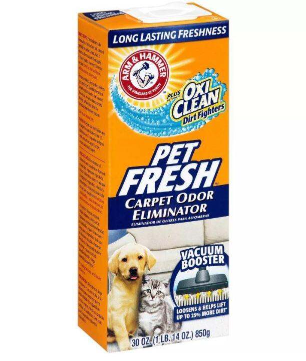 [Twin Pack] ARM & HAMMER Pet Fresh Carpet Upholstery Odor Eliminator