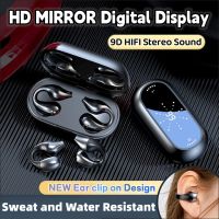 Original S03 Wireless Headset Sports Earphone Bluetooth 5.3 Waterproof Control Touch With Microphone With LED Mirror Screen