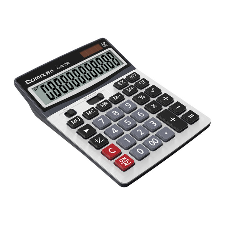 ซินซิน-12-เครื่องคิดเลขบิต-office-datai-shushi-office-calculator-c-1232m