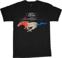 Big Mens Tshirt Ford Mustang Pony Decal Tee Tall