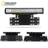 Auto Number Licence Plate Mounting Bracket Holder Universal Front Rear Bumper Car Led Bar Work Light Plate Frames