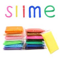 Kids Fluffy Foam Clay 15 Colors Charms Soft Polymer Antistress for Children