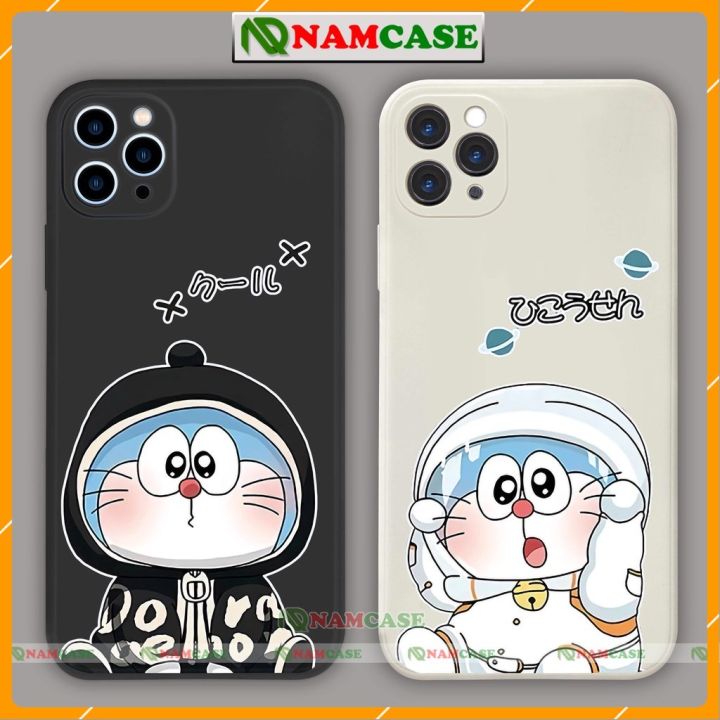 Ốp lưng iPhone cặp đôi hoạt hình Doraemon dễ thương đẹp cạnh viền ...