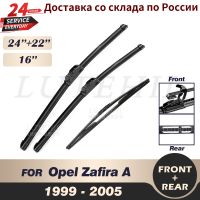 Wiper Front Rear Wiper Blades Set Kit For Opel Zafira A 1999-2005 2000 2001 2002 2003 Windshield Windscreen Window 24 22 16