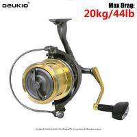 DEUKIO รอกตกปลาคาสติ้ง SH10000/12000,รอกสปินนิ่งลูกปืน6 + 1ม้วนยาว20กก./44lb ลากสปูลโลหะเปลี่ยนมือซ้ายขวาได้น้ำเค็ม【จัดส่งที่รวดเร็ว】