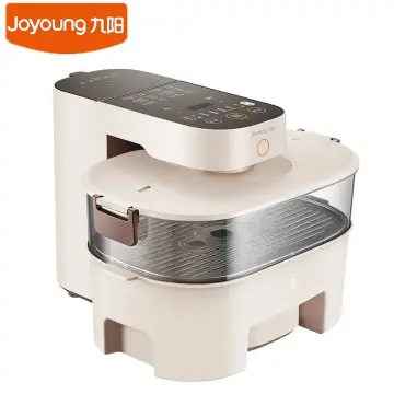 Joyang Multi-functional Pot Cooking One Electric Steamer We Use Cooking Pot  Seafood Steam Pot Timing Electric Steamer 14L