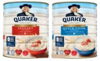 ธัญพืชแบบกระป็อง (QUAKER INSTANT / QUICK COOK) ขนาด 800g