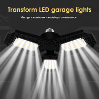 LED Foldable Industrial Light Ceiling lamp For garage workshop warehouse Factory E27 40W 60W 80W Deformable Garage Work light