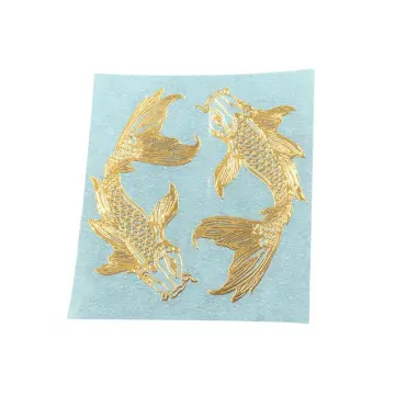 2PCS Goldfish Resin Casting Silicone Molds Fish Tank Decor Making