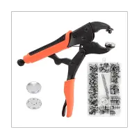 Heavy Duty Snap Fasteners Kit+ Canvas Snap Kit,Screw Snaps,Boat Cover Snaps,Carpet Snap Kit with Setting Tool for Boat