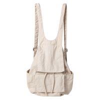 Summer Shoulder Student Bag Multi Pocket Women/Men Knapsack Large Capacity Adjustable Shoulder Straps Travel Bag Casual Daypack 【AUG】