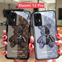 เคส Xiaomi 12 Pro เคส Xiaomi 12 Lite เคส Xiaomi 13T 12T 11T Pro เคส หรูหราของเหลวแก้วกันกระแทกและ Drop-Proof เคสโทรศัพท์ 2021 Street แฟชั่นหมี