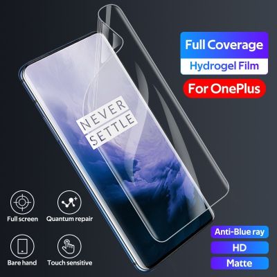 ไฮโดรเจลปกป้องหน้าจอ Oneplus Nord N200 CE 2 9RT 5G 9R 10 9 8 7T Pro 6 6 6T