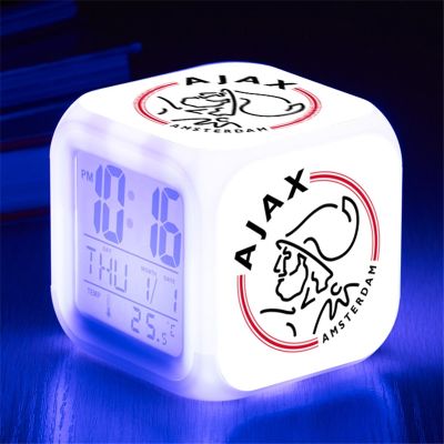 Wekker Ajax นาฬิกาตั้งโต๊ะนาฬิกาปลุก Led นาฬิกาดิจิตอลปี S