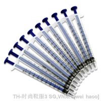 hot【DT】►☢☜  hot 1mL 20pcs Disposable Sampler Plastic Syringe Cubs Measuring Nutrient Hydroponic epoxy resin syringe