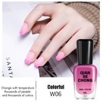 【CW】 8ml Multicolor Quick drying Thermal Nail Gel Polish Temperature Color Changing Gels Gradient Diy Manicure Art Supplies