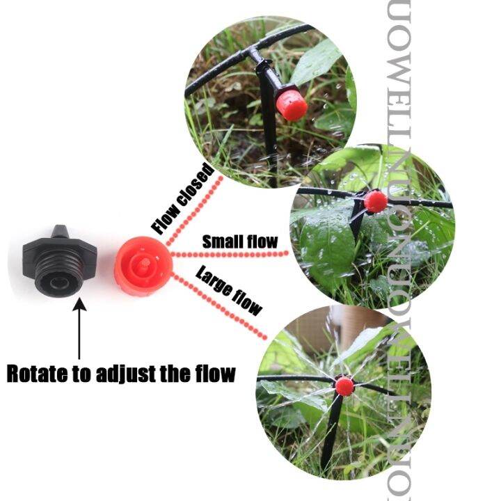 like-activities-10-300ชิ้นปรับ-gargen-หยดชลประทาน-dripper-h-คุณภาพ-pp-พลาสติก8หลุม-emitters-ป้องกันการอุดตันลานรดน้ำสปริงเกลอร์
