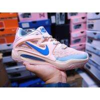 HOT Original✅ ΝΙΚΕ K- D- 15 Low Mens PinkBeigeBlue Fashion Basketball Shoes [Free Shipping] {Limited Time Offer}