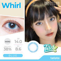 Whirl Blue contact lens TATOTO