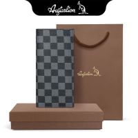 ?[100  Original] ? Augtarlion new mens wallet mens fashion high-end light luxury casual multi-card slot long wallet mens card holder