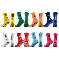 【hot】✠﹍☄  8 Colors New Anti-slip Football Grip Socks Men Non-slip Soccer Basketball Tennis Sport Cycling Riding