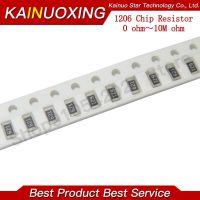 100Pcs 1206 SMD resistor 0R ~ 10M 1/2W 0 1 10 100 150 220 330 ohm 1K 2.2K 10K 100K 0R 1R 10R 100R 150R 220R 330R WATTY Electronics