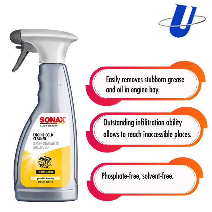 Sonax Engine Cleaner & Degreaser 500ml Lazada Singapore