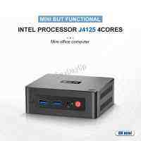 MINI PC Intel Celeron J4125 Windows 10 MINI PC DDR4 RAM 8GB SSD 256GB WIFI5 BT4.0