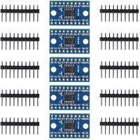 ตัวแปลงระดับลอจิก8ช่องสัญญาณ Txs0108e 5ชิ้นความเร็วสูงแบบสองทิศทางตัวเลื่อนแบบดูเพล็กซ์เต็มรูปแบบ3.3V 5V สำหรับ Arduino Raspberry Pi