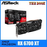 การ์ดจอ Asrock RX 6700 XT CHALLENGER 12GB OC !! มือสอง !!