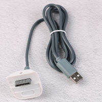 [Eqrbtl] USB เครื่องชาร์จคอนโทรลเลอร์เกมแพดไร้สายคอนโซลสำหรับ Xbox 360สายเคเบิ้ลหลัก