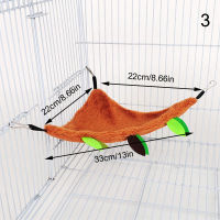 Sha เตียงแบบแขวนสำหรับสัตว์เลี้ยงที่นอนสัตว์เลี้ยงขนาดเล็กถังเจาะผ้าสักหลาดแฮมสเตอร์รูปหนูตะเภา
