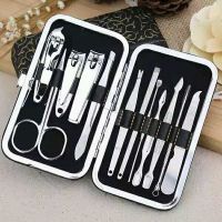 18Pcs/Set Nail Clippers Manicure Pedicure Kit Finger Toe Scissor Grooming Tools