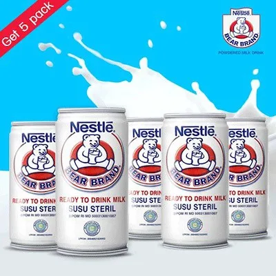 Susu BearBrand 5 Kaleng/Susu Bear brand | Lazada