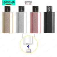 8-Pin Lightning Female To Micro USB Male Adapter Converter For Android Phone For Samsung Galaxy S3 S6/Edge S7/Edge Cables Converters