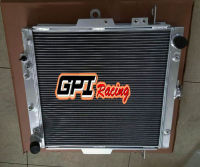 หม้อน้ำอลูมิเนียม GPI สำหรับ Toyota Land Cruiser HZJ70 / HZJ73 / HZJ75 / HZJ77 1HZ-FE 4.2L AT