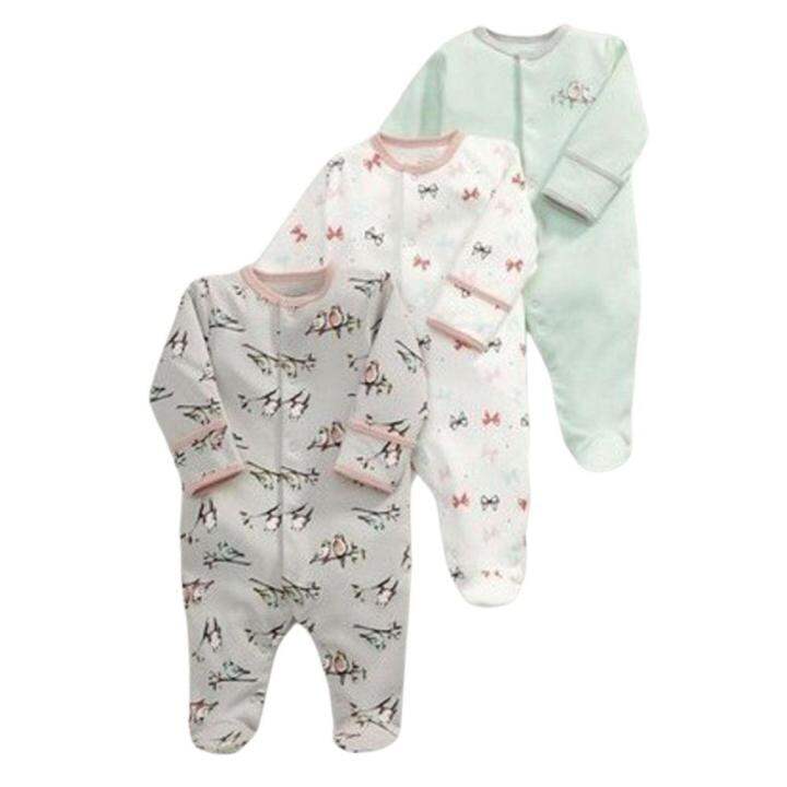 Uniter romper sleepwear pajamas frog suit multipack baby toddler kid
