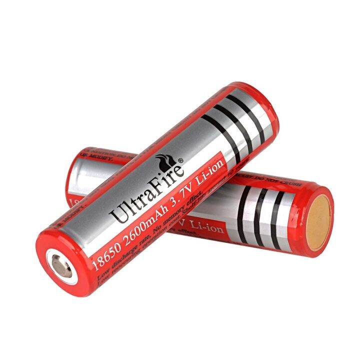 ถ่านชาร์จ-ultrafire-18650-battery-3-7v-4200-mah-ไฟเต็ม-ราคาสุดคุ้ม-แบตเตอรี่ลิเธียมไอออนแบบชาร์จไฟได้-ราคาถูก-1pcs