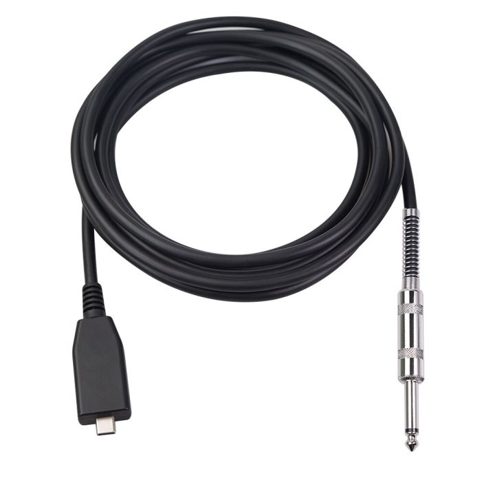 type-c-to-6-35mm-trs-audio-stereo-cable-usb-c-to-6-35mm-trs-aux-adapter-cable-for-electric-guitar-laptop-computer-wires-leads-adapters