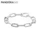 Pandora Me Silver Sterling silver link bracelet เครื่องประดับ สร้อยข้อมือ สีเงิน เงิน สร้อยข้อมือสีเงิน สร้อยข้อมือเงิน ชาร์ม สร้อยข้อมือแบบชาร์ม