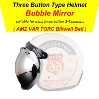 【CW】 Halley Motorcycle Helmet 3/4 Face Mirror Half 3 Type With Bracket