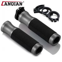 Motorcycle 22mm CNC Aluminum Rubber Gel Handle Bar Grip Hand Grips for Scooter LT LX GT GTS GTV 300 250 125 200 Sprint 150