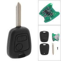 433เมกะเฮิร์ตซ์2ปุ่ม Keyless เจียระไนพลิกกุญแจรีโมท Fob สำหรับ Citroen Saxo Picasso Xsara Berlingo SX9 D25